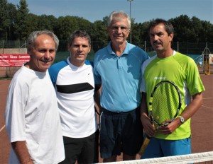 Franz Hasil, Didi Kühbauer, Karl Wagner, Harald Burghard